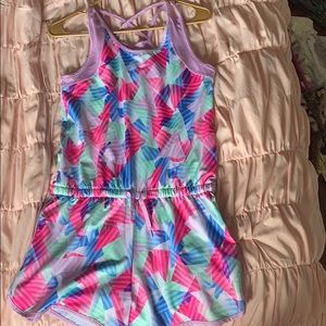 Youth athletic romper